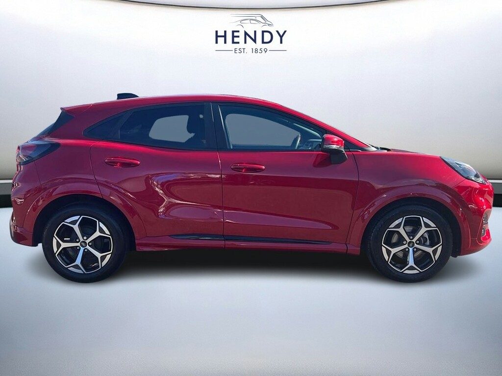 Ford Puma 1.0 Ecoboost Hybrid Mhev St-line MJ25NFL Red #2