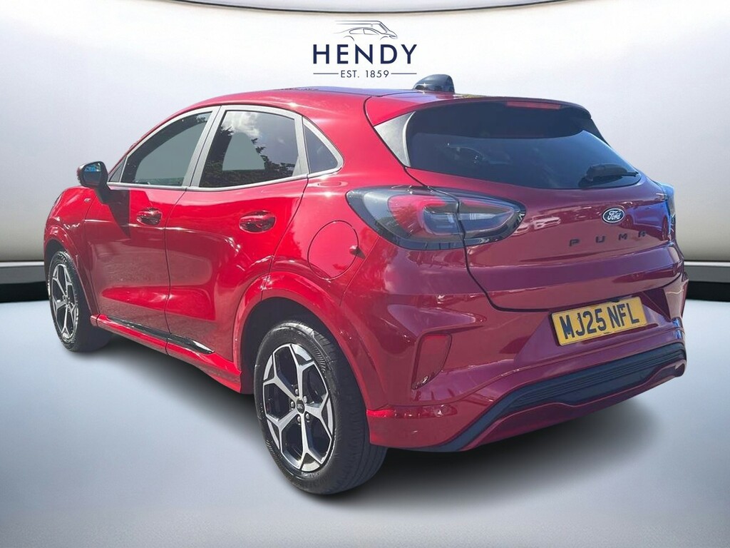 Ford Puma 1.0 Ecoboost Hybrid Mhev St-line MJ25NFL Red #6