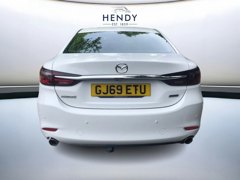 Mazda 6 2.0 Se-l Lux Nav White #5