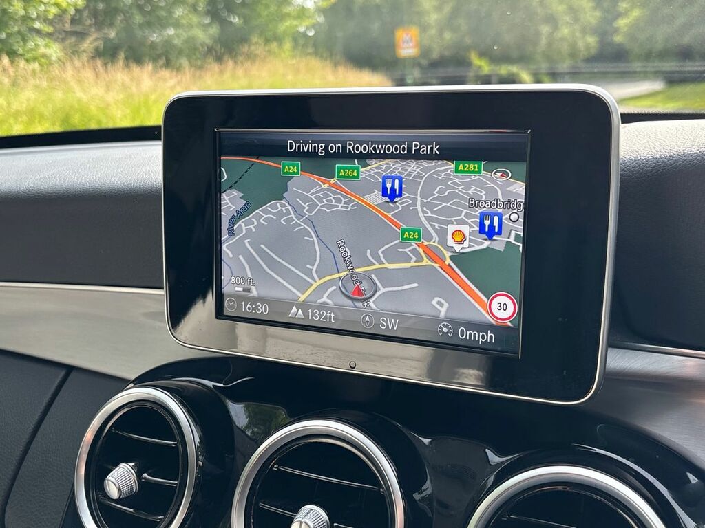 Mercedes-Benz C Class C200 Sport 9G-tronic GV67OWM Grey #5