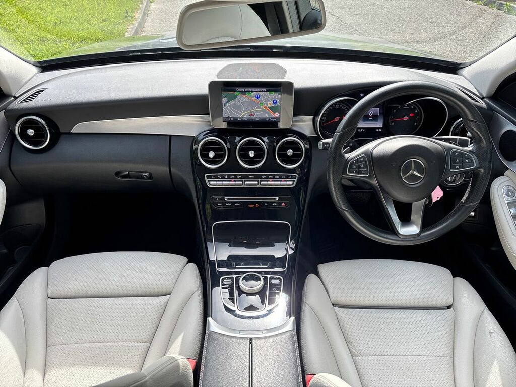 Mercedes-Benz C Class C200 Sport 9G-tronic GV67OWM Grey #3