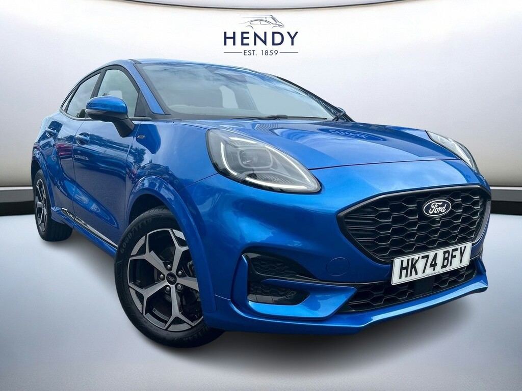 Ford Puma 1.0 Ecoboost Hybrid Mhev St-line Blue