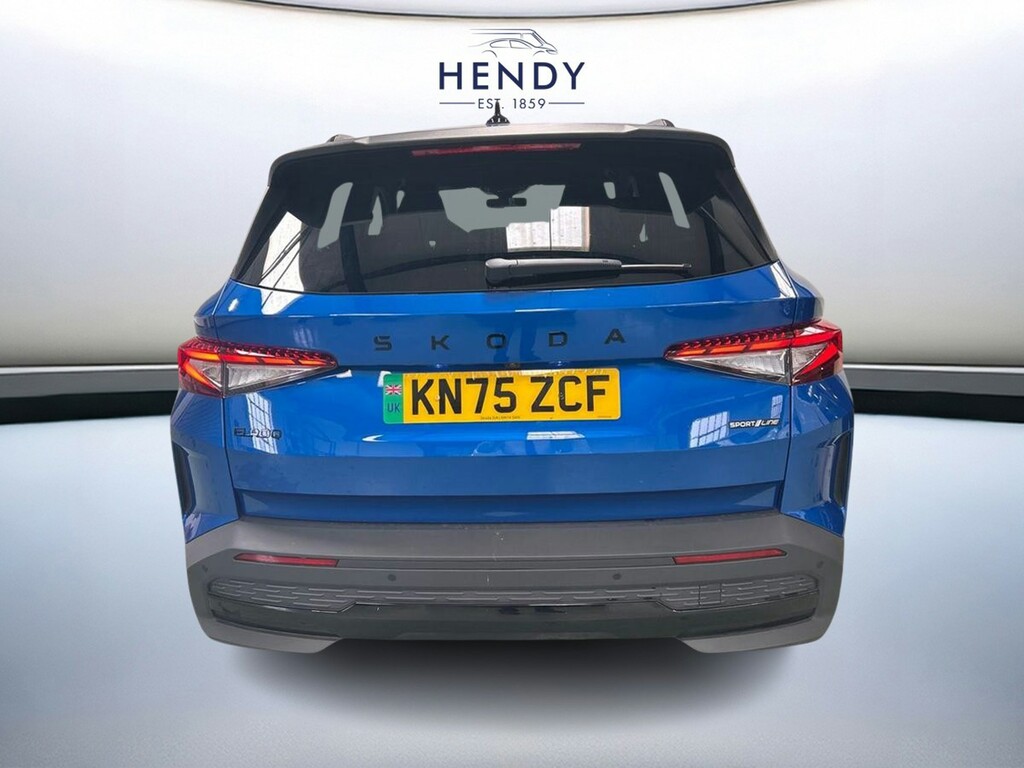 Skoda Elroq 210Kw 85 Sportline 82Kwh Blue #5