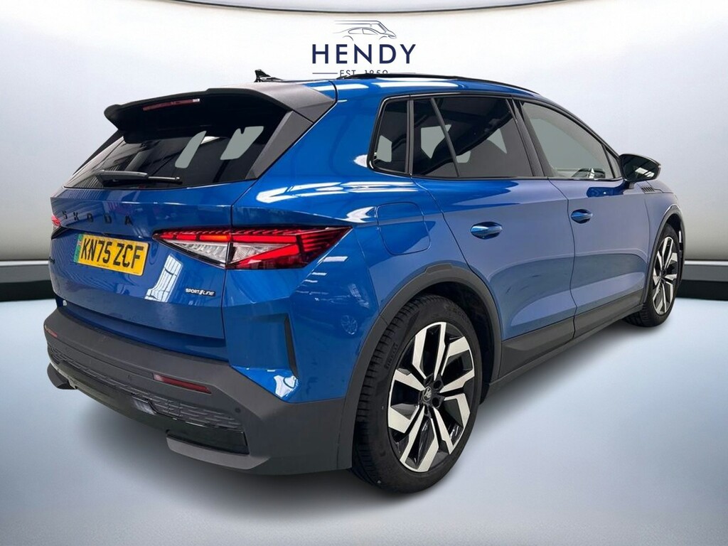 Skoda Elroq 210Kw 85 Sportline 82Kwh Blue #4
