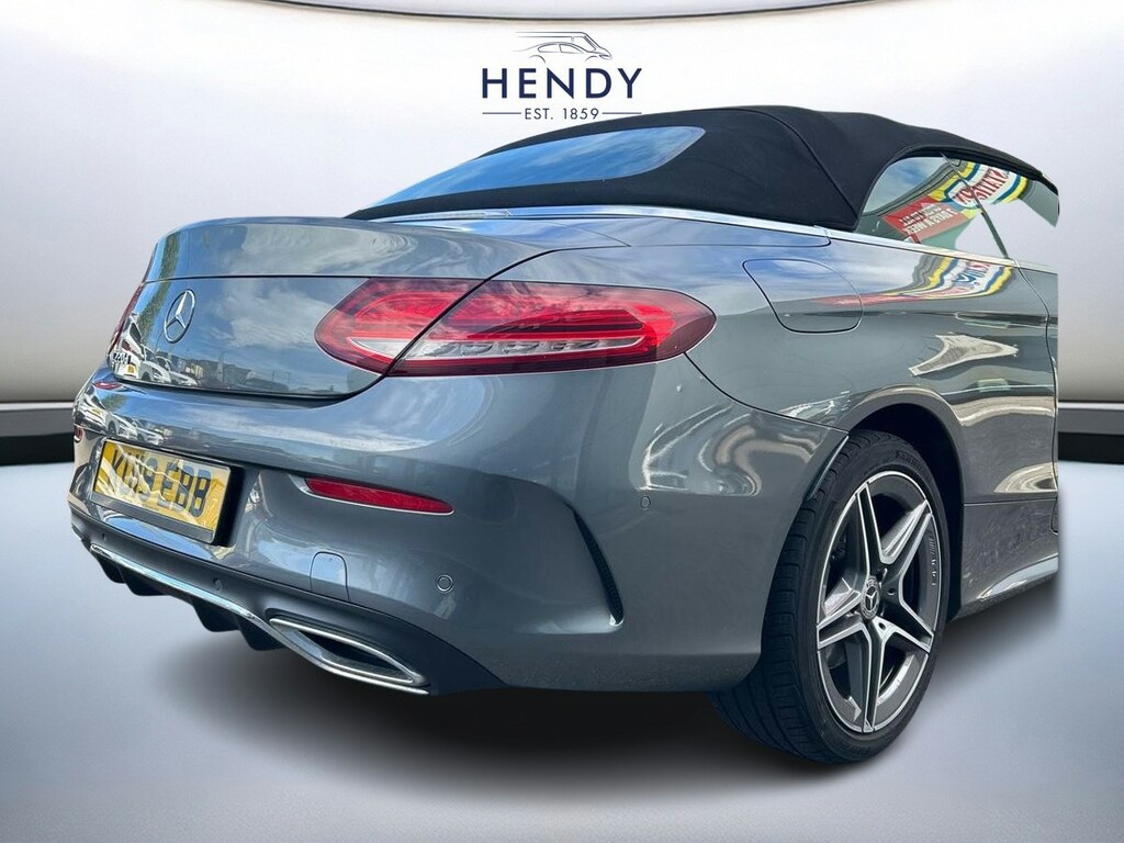 Mercedes-Benz C Class C220d Amg Line Prem Cab Fl 2018 KU19EBB Grey #6