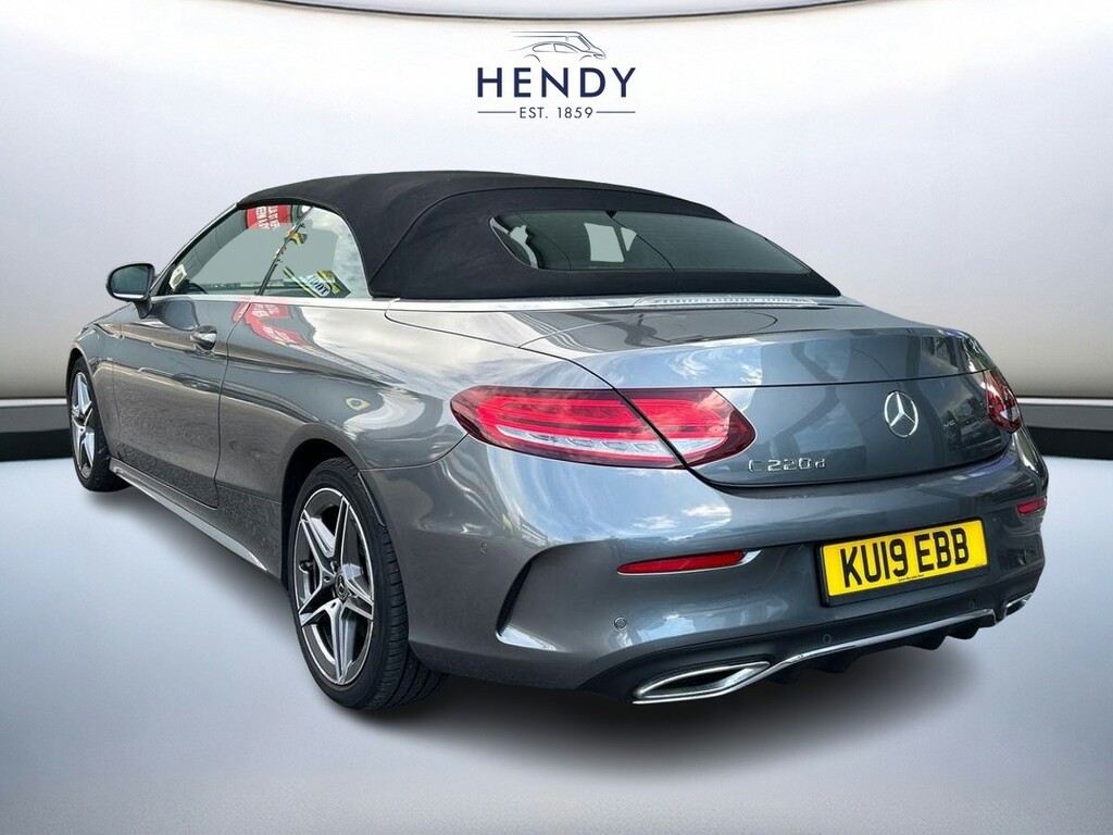 Mercedes-Benz C Class C220d Amg Line Prem Cab Fl 2018 KU19EBB Grey #4