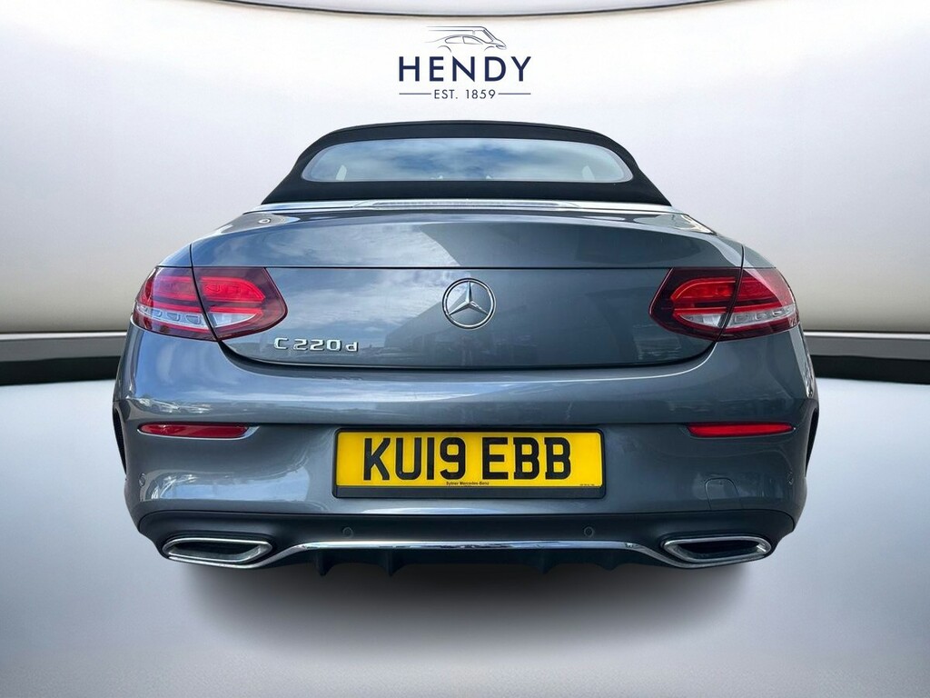 Mercedes-Benz C Class C220d Amg Line Prem Cab Fl 2018 KU19EBB Grey #5