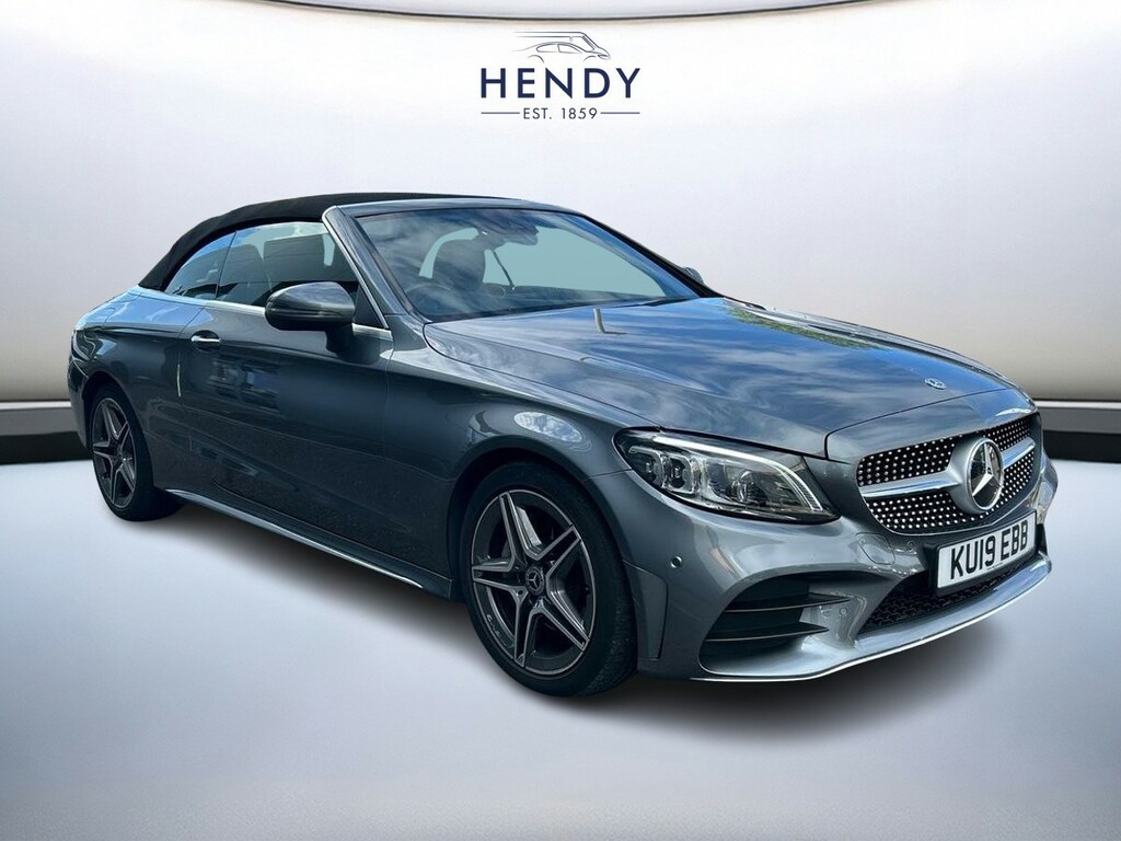 Mercedes-Benz C Class C220d Amg Line Prem Cab Fl 2018 Grey