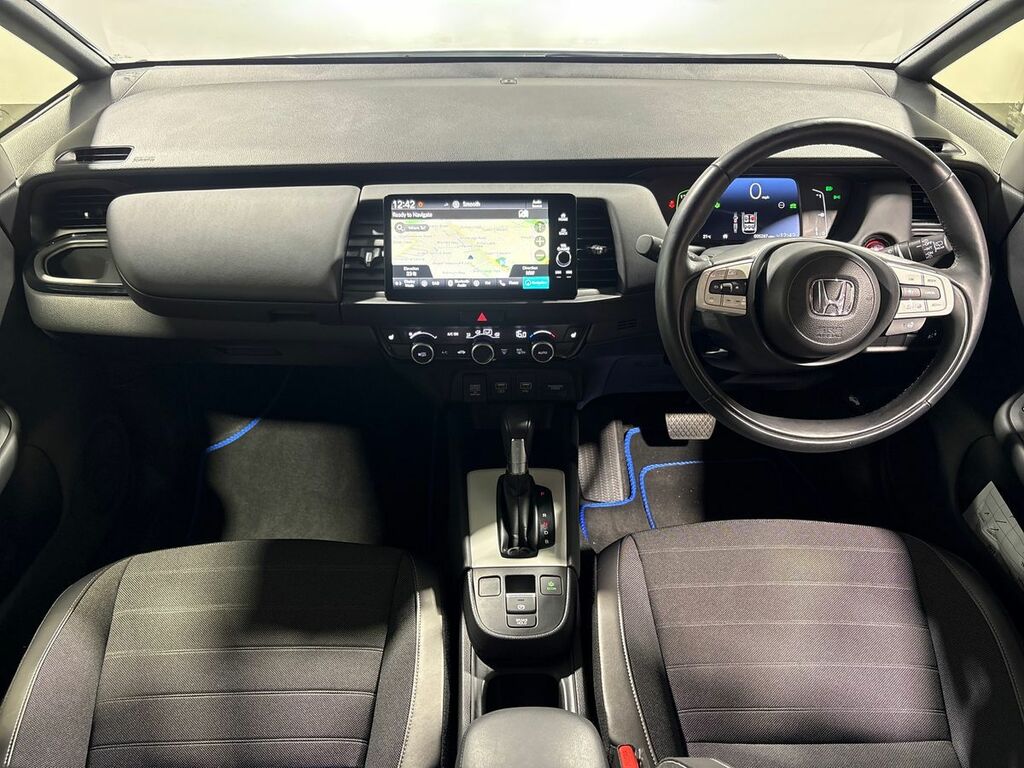 Honda Jazz 1.5 I-mmd Hybrid Crosstar Advance Ecvt Blue #3