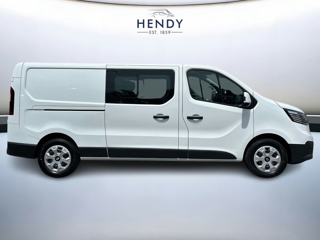 Renault Trafic Ll30 Blue Dci 130 Advance Safety Crew Van White #2