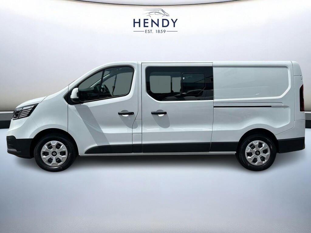 Renault Trafic Ll30 Blue Dci 130 Advance Safety Crew Van White #5