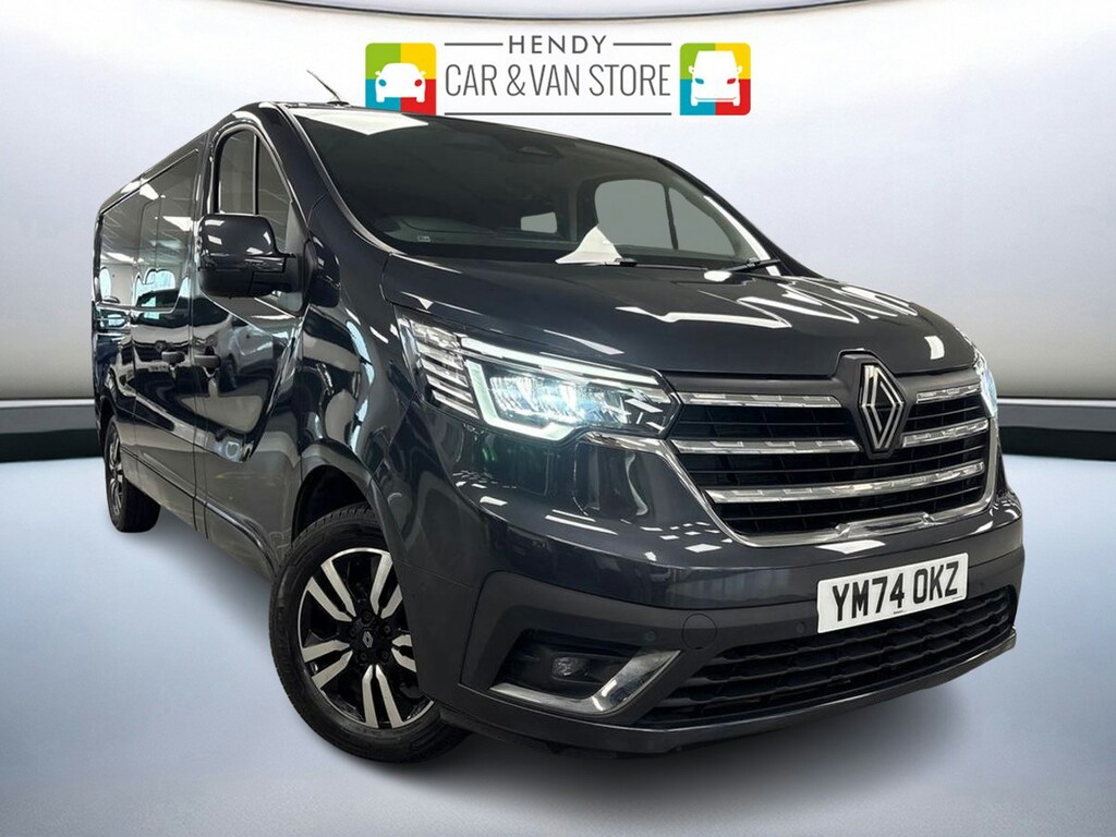Renault Trafic Ll30 Blue Dci 170 Extra Sportsafety Crew Van Edc Grey