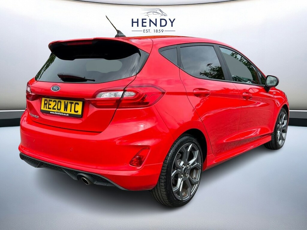 Ford Fiesta 1.0 Ecoboost 125 St-line Edition Red #4