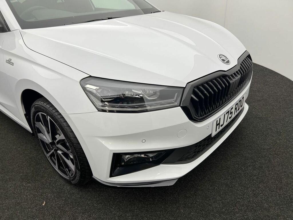 Skoda Fabia 1.0 Tsi 116 Monte Carlo Edition Dsg White #3