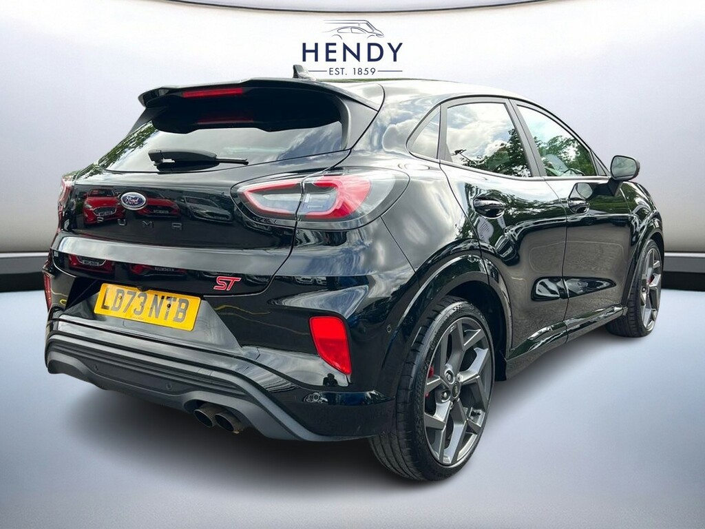 Ford Puma 1.0 Ecoboost Hybrid Mhev Vivid Ruby Edition Red #4