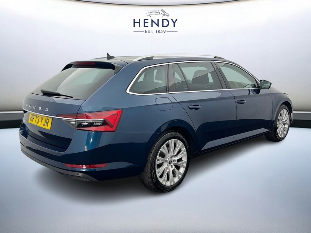 Skoda Superb 1.5 Tsi Se L Dsg Blue #4