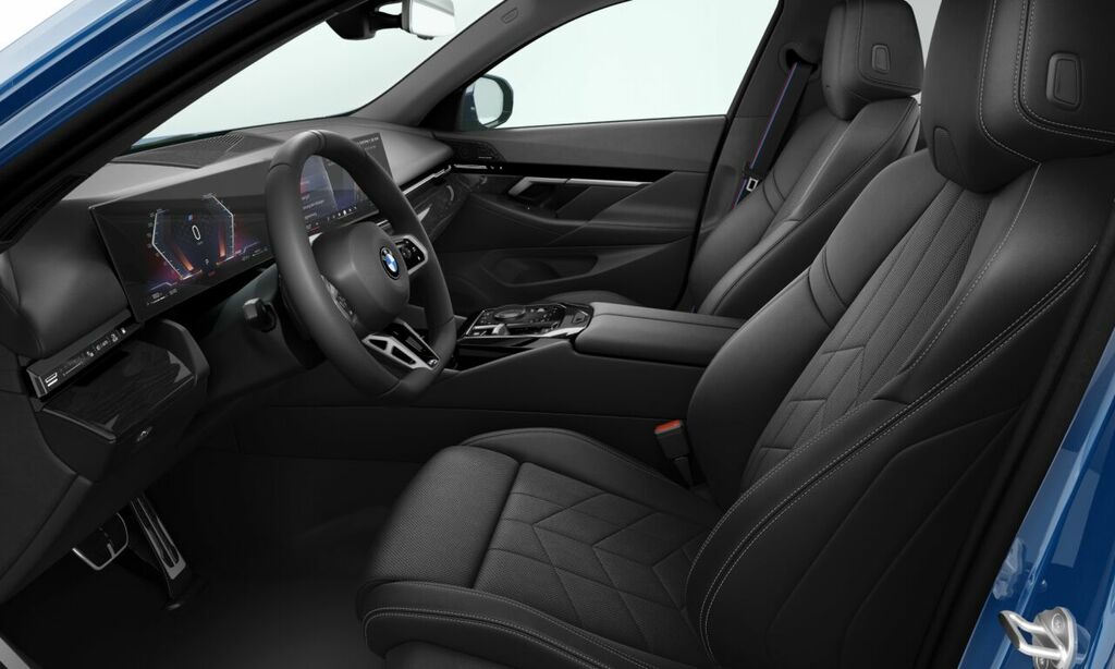 BMW 5 Series 520I M Sport Pro Saloon Blue #2