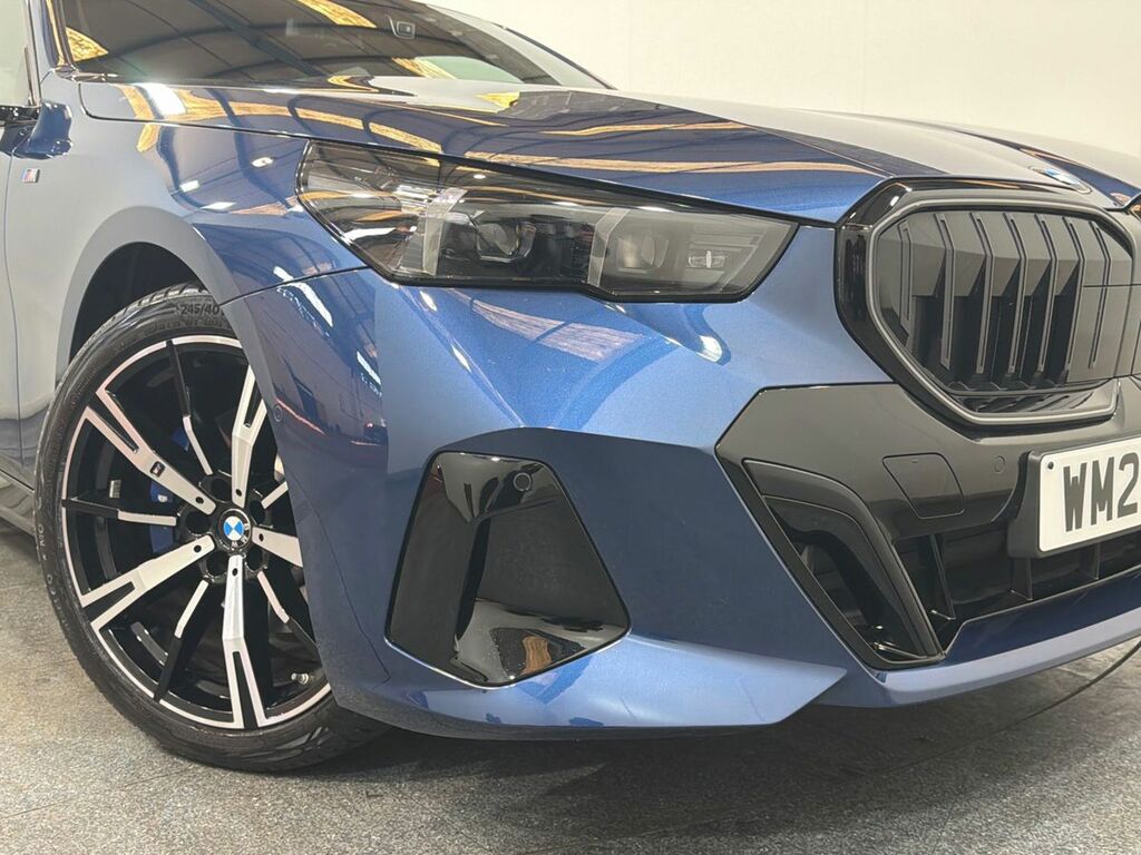 BMW 5 Series 520I M Sport Pro Saloon Blue #3
