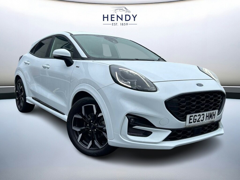 Ford Puma 1.0 Ecoboost Hybrid Mhev St-line X White