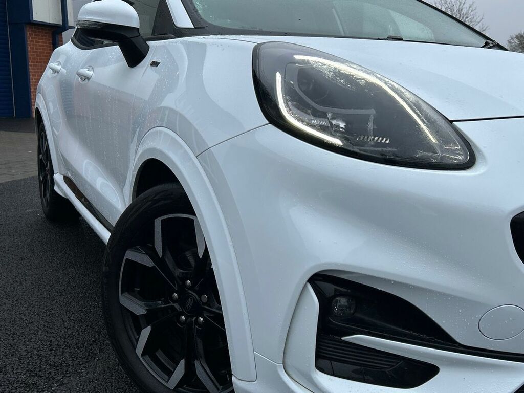 Ford Puma 1.0 Ecoboost Hybrid Mhev St-line X White #5