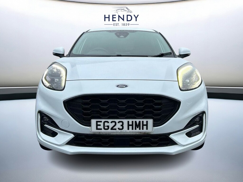 Ford Puma 1.0 Ecoboost Hybrid Mhev St-line X White #4