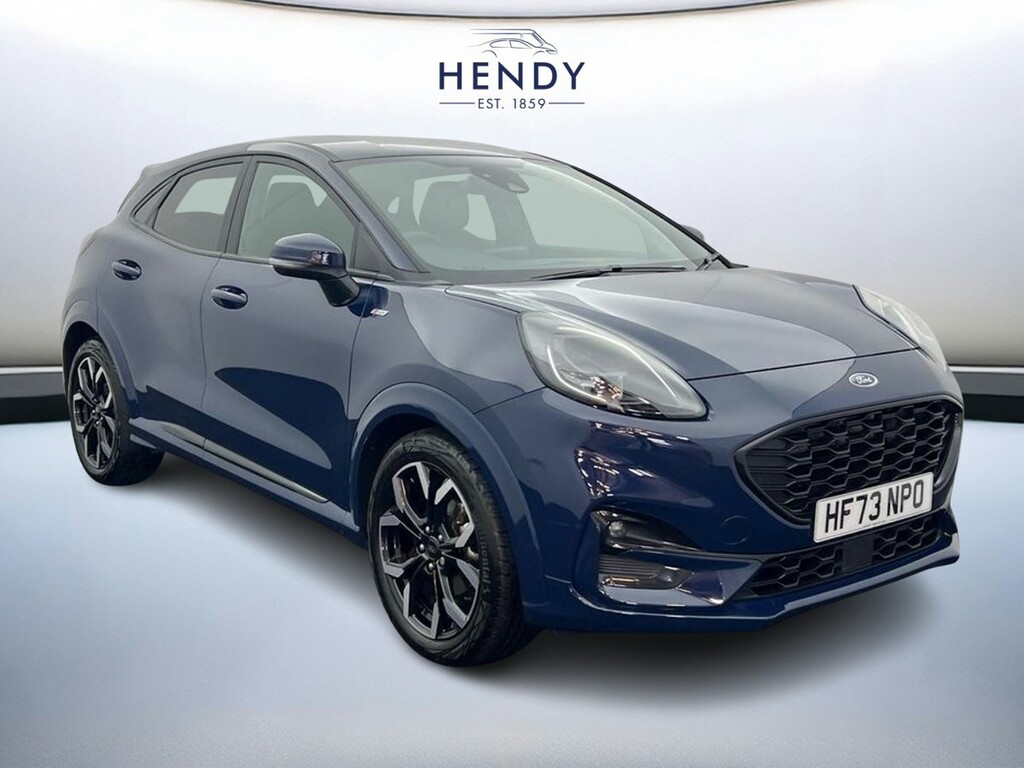 Ford Puma 1.0 Ecoboost Hybrid Mhev St-line X Blue