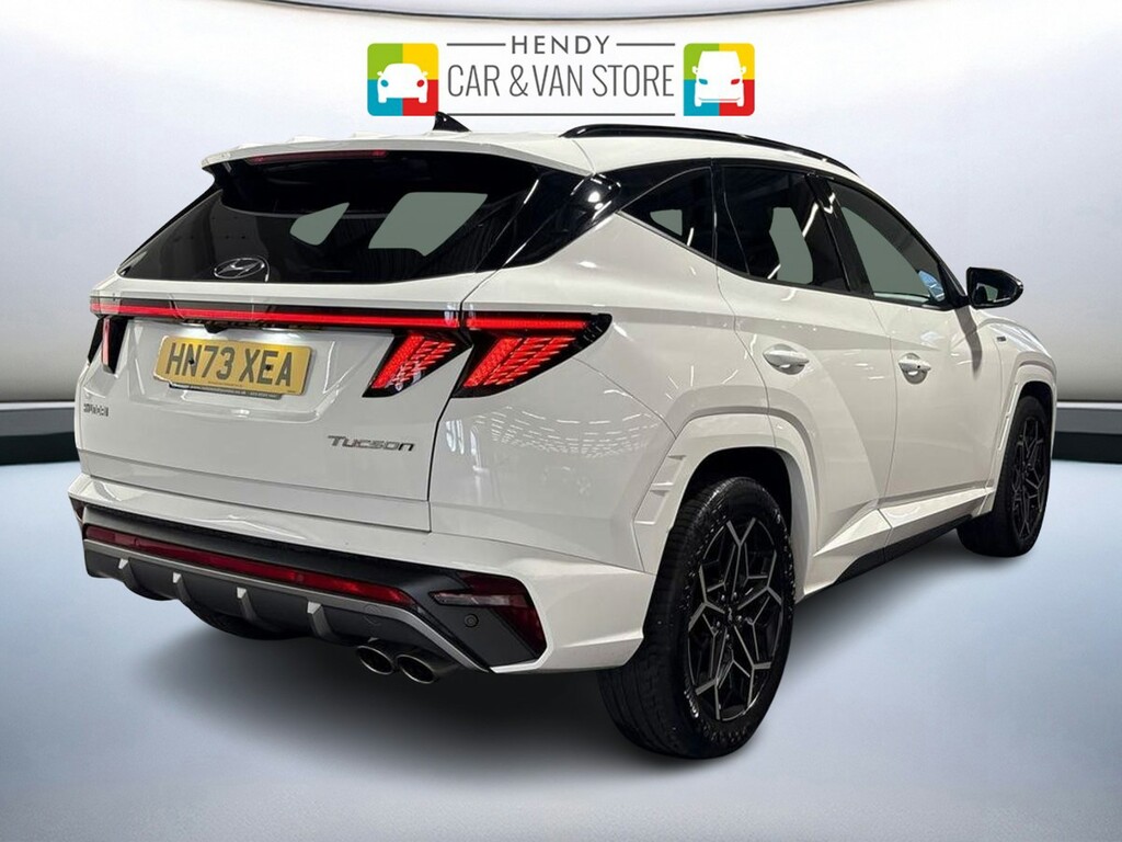 Hyundai Tucson 1.6 Tgdi N Line 2Wd White #4