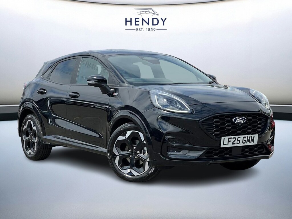 Ford Puma 1.0 Ecoboost Hybrid Mhev St-line X Dct Black
