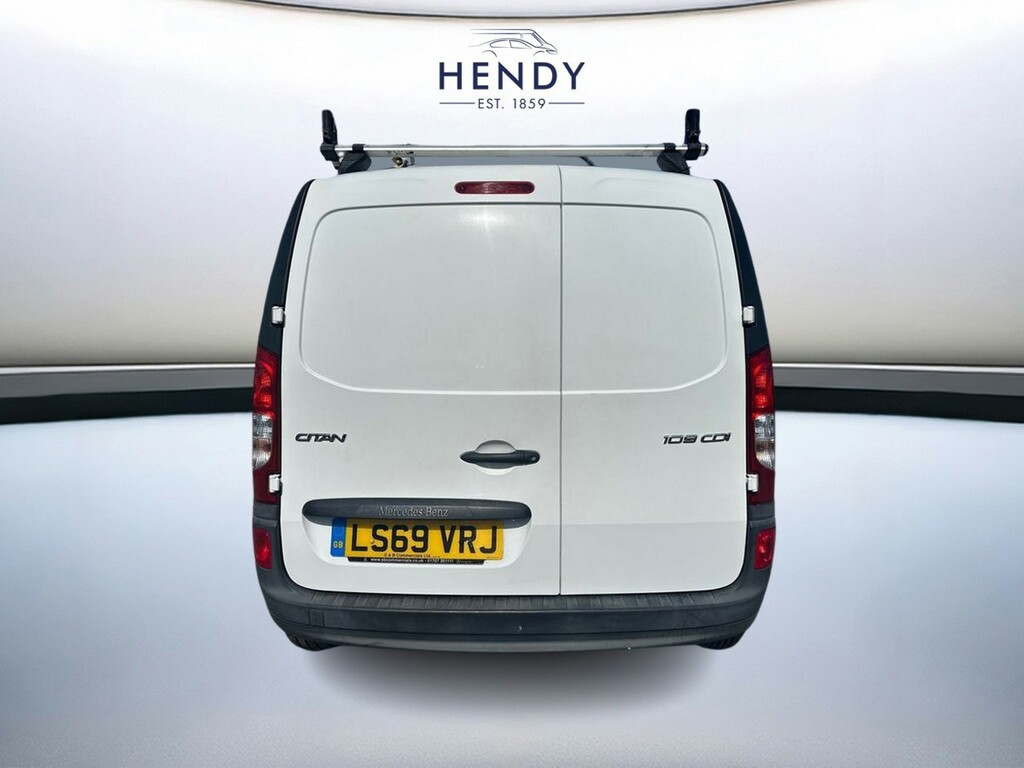 Mercedes-Benz CITAN 109Cdi Van White #4
