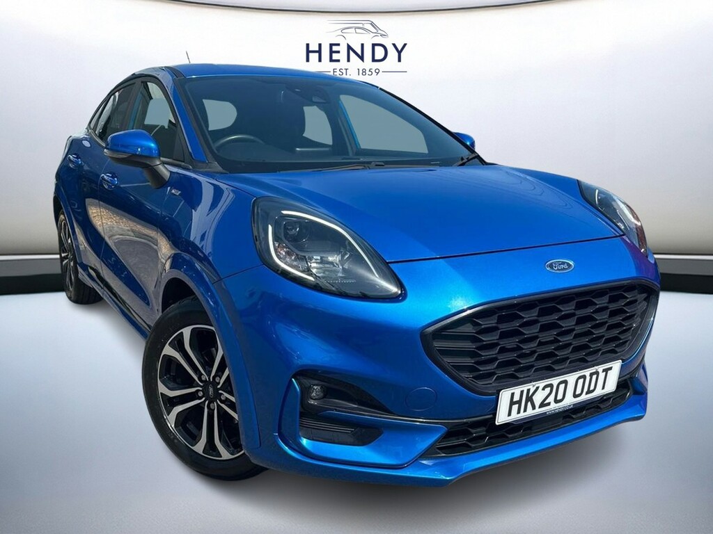 Ford Puma 1.0 Ecoboost Hybrid Mhev St-line HK20ODT Blue