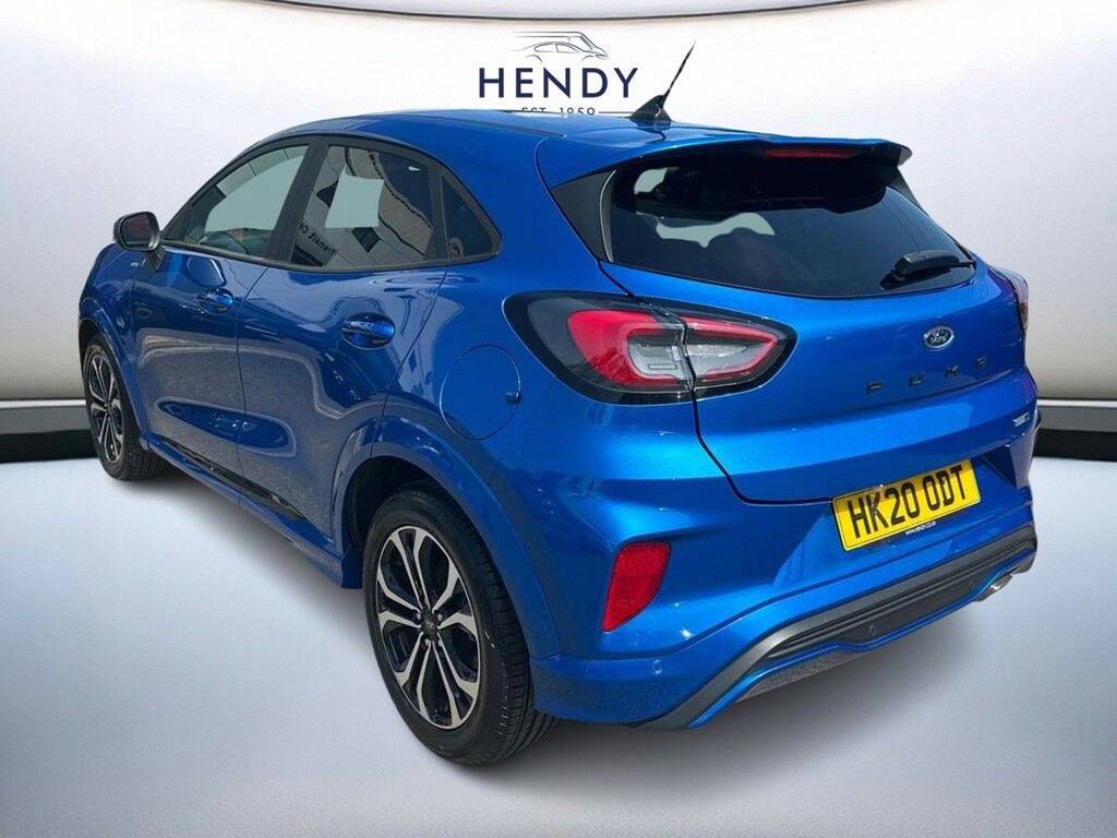Ford Puma 1.0 Ecoboost Hybrid Mhev St-line HK20ODT Blue #6