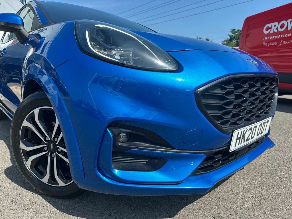 Ford Puma 1.0 Ecoboost Hybrid Mhev St-line HK20ODT Blue #3