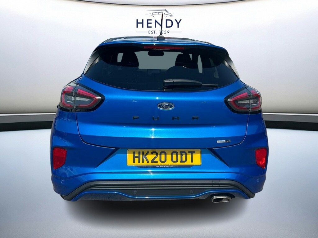 Ford Puma 1.0 Ecoboost Hybrid Mhev St-line HK20ODT Blue #5