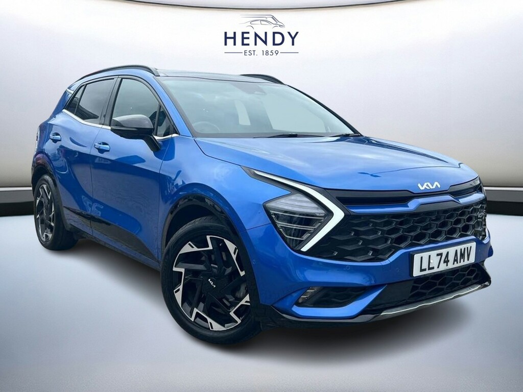 Kia Sportage 1.6T Gdi 241 Phev Gt-line S Blue
