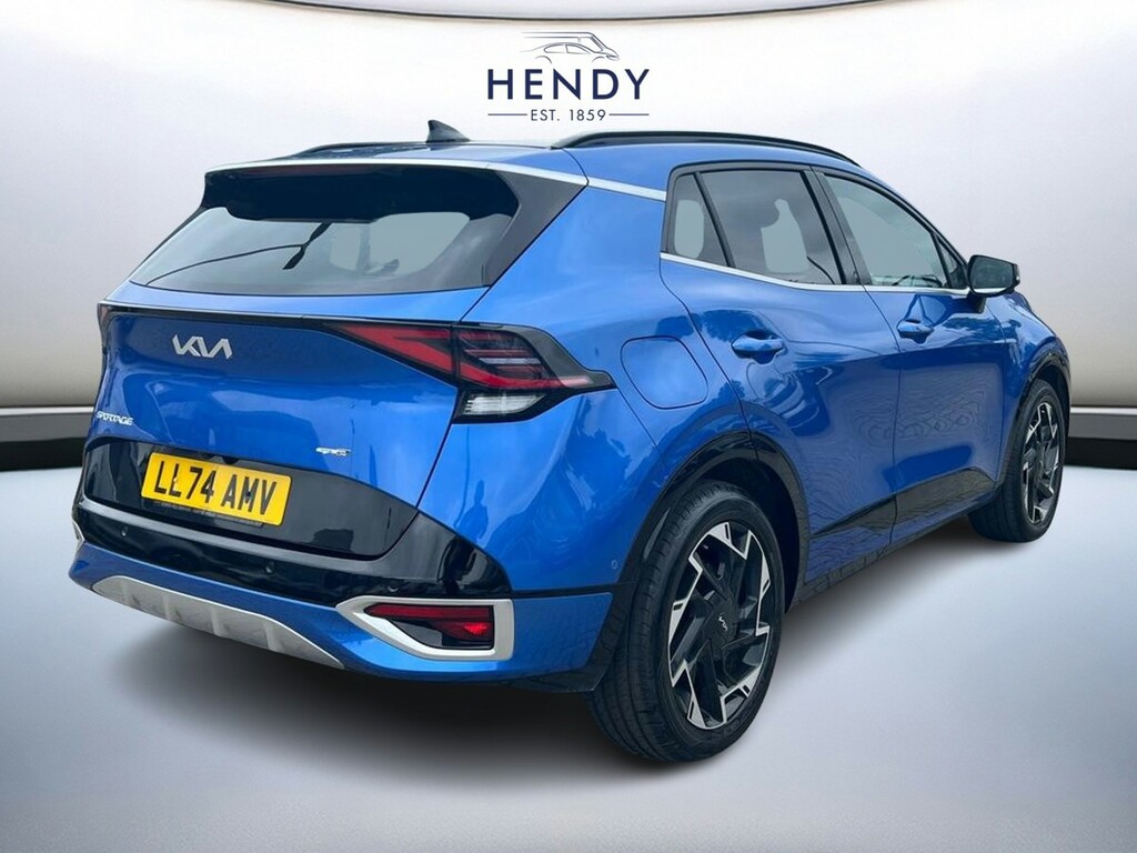 Kia Sportage 1.6T Gdi 241 Phev Gt-line S LL74AMV Blue #6