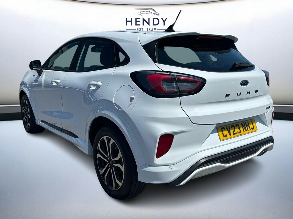 Ford Puma 1.0 Ecoboost Hybrid Mhev 155 St-line CV23NHJ White #6
