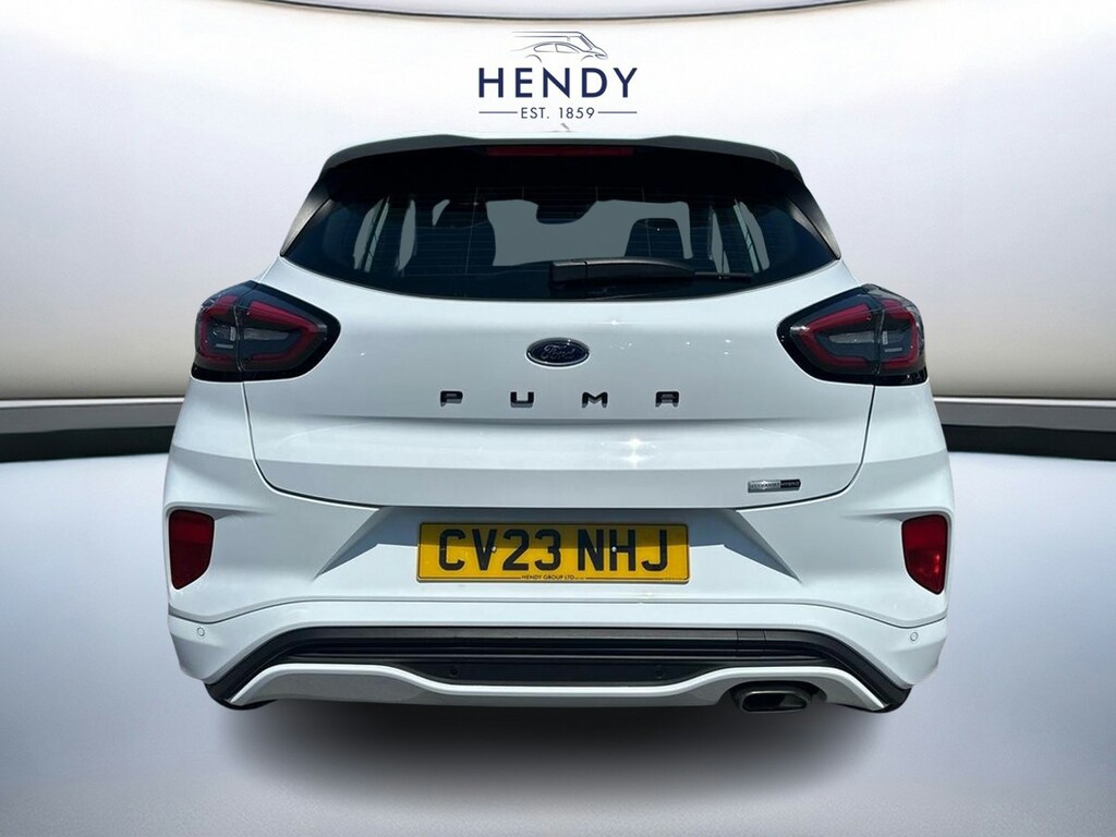 Ford Puma 1.0 Ecoboost Hybrid Mhev 155 St-line CV23NHJ White #5