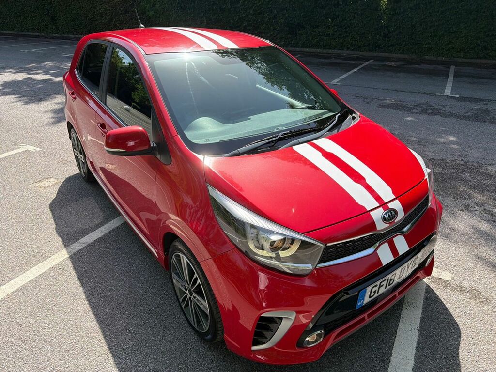 Kia Picanto 1.25 Gt-line GF18DYG Red #4