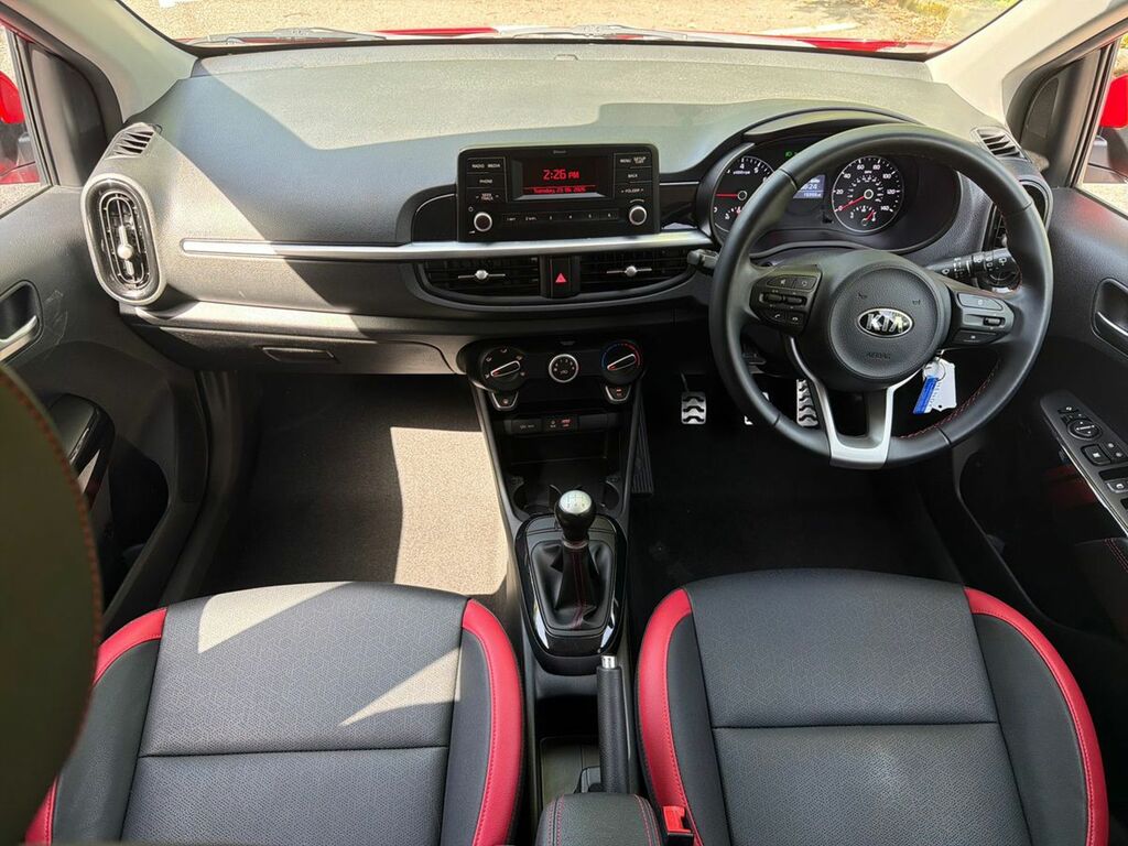 Kia Picanto 1.25 Gt-line GF18DYG Red #3
