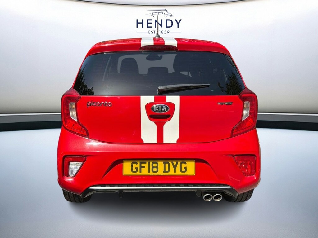 Kia Picanto 1.25 Gt-line GF18DYG Red #6