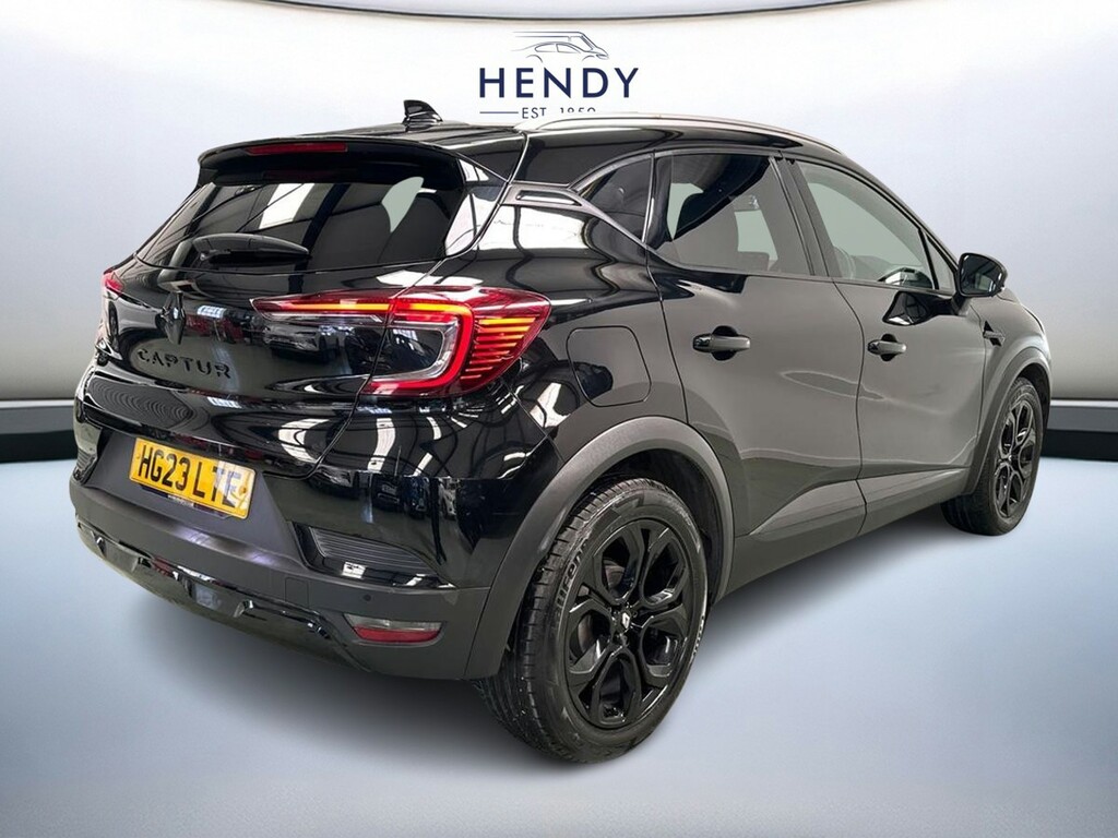Renault Captur 1.0 Tce 90 Rive Gauche HG23LTE Black #4