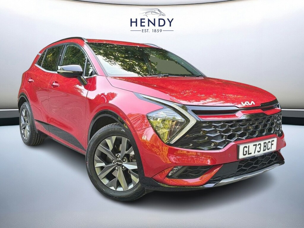 Kia Sportage 1.6T Gdi Hev Gt-line Red