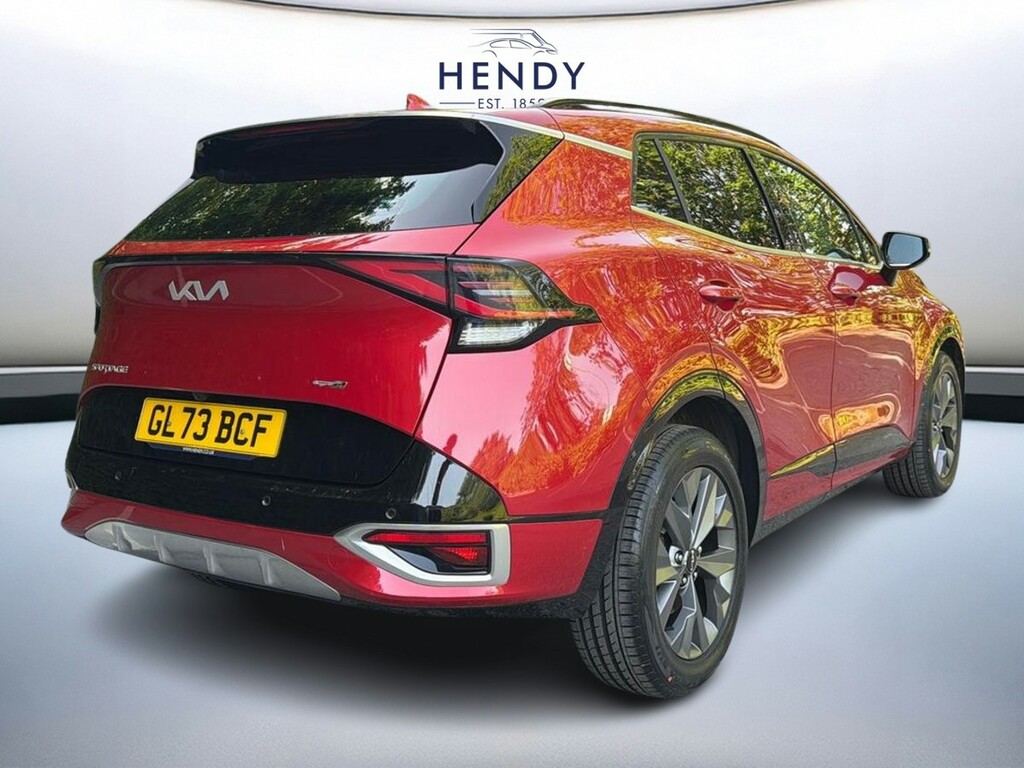 Kia Sportage 1.6T Gdi Hev Gt-line GL73BCF Red #5