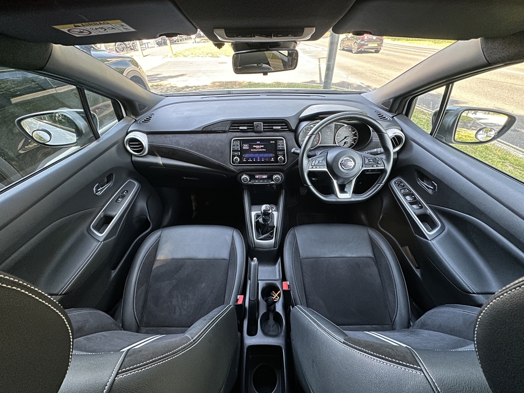 Nissan Micra 1.0 Ig-t 92 N-sport White #3