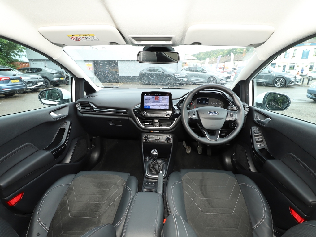 Ford Fiesta 1.0 Ecoboost Hbd Mhev 125 Titanium X White #3
