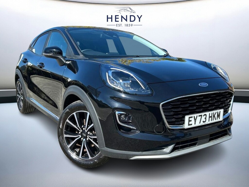 Ford Puma 1.0 Ecoboost Hybrid Mhev Titanium Black