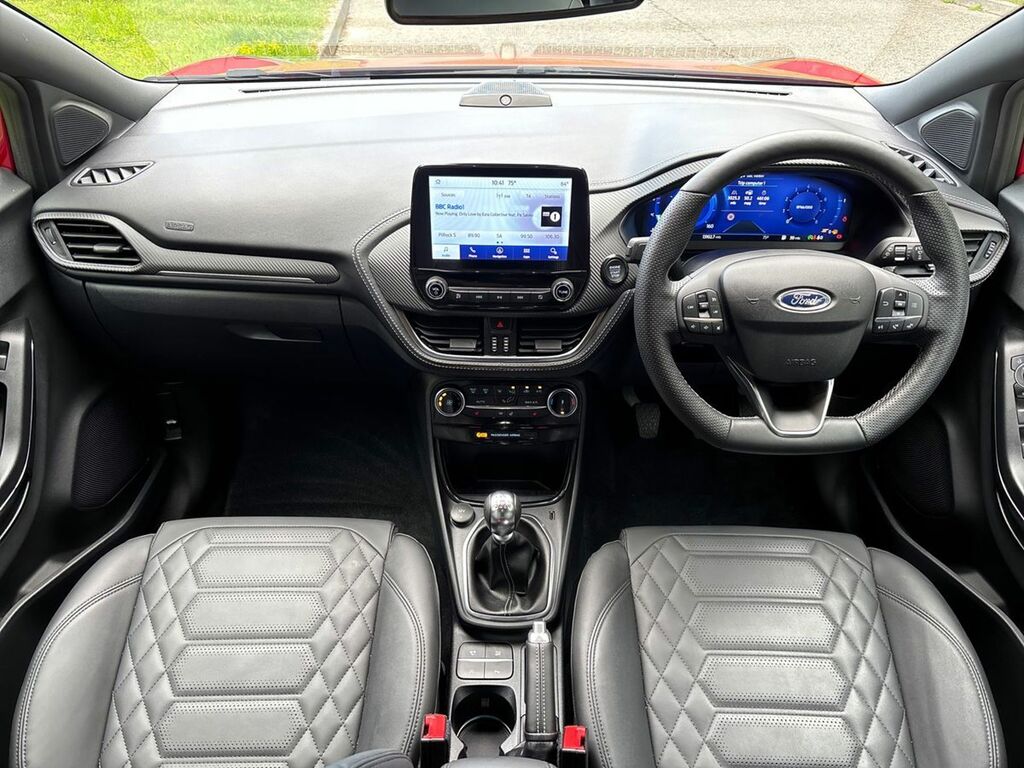 Ford Puma 1.0 Ecoboost Hybrid Mhev St-line Vignale GV24BBE Red #3