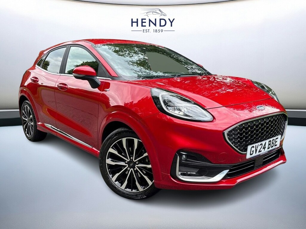 Ford Puma 1.0 Ecoboost Hybrid Mhev St-line Vignale Red