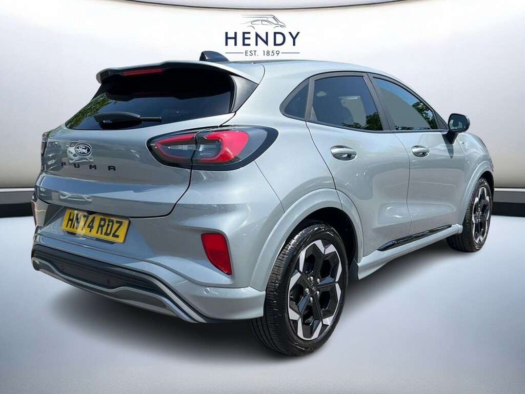 Ford Puma 1.0 Ecoboost Hybrid Mhev St-line X HN74RDZ Silver #4