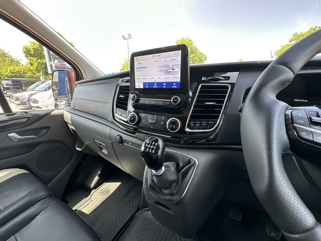 Ford Transit Custom 350 L3 Lwb H3 High Roof Leader With Aircon 170Ps E Blue #46